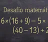 Desafío Matemático: el desafío está en los signos