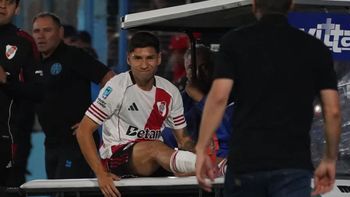 Preocupación por Montiel: la lesión que lo deja afuera de la Selección Argentina y que enciende las alarmas en River