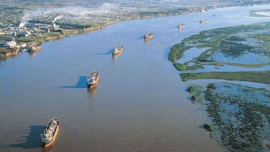 Meoni sobre la hidrovía: debe estar pensada como desarrollo a 20 o 30 años