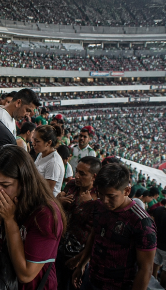 Pánico en el Mundial: un video del Estadio Azteca mostró una falla en su estructura que preocupa a miles de hinchas