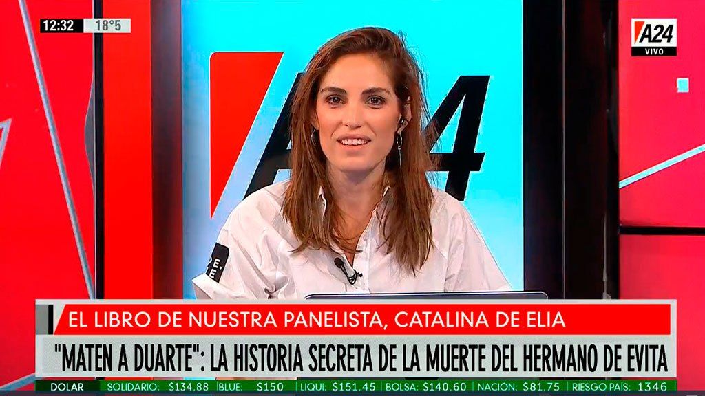Maten a Duarte: el nuevo libro de Catalina De Elía que cuenta la historia secreta de la muerte del hermano de Evita
