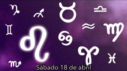 Horóscopo de hoy, sábado 18 de abril de 2020