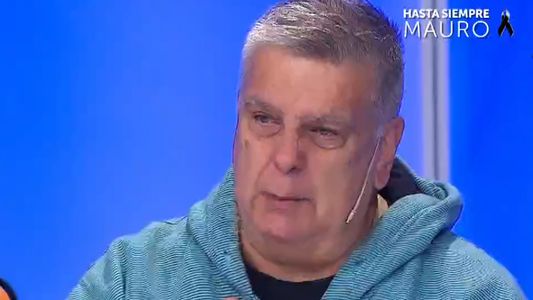 Luis Ventura, totalmente quebrado por Mauro Viale en el piso de Intrusos: He llorado mucho