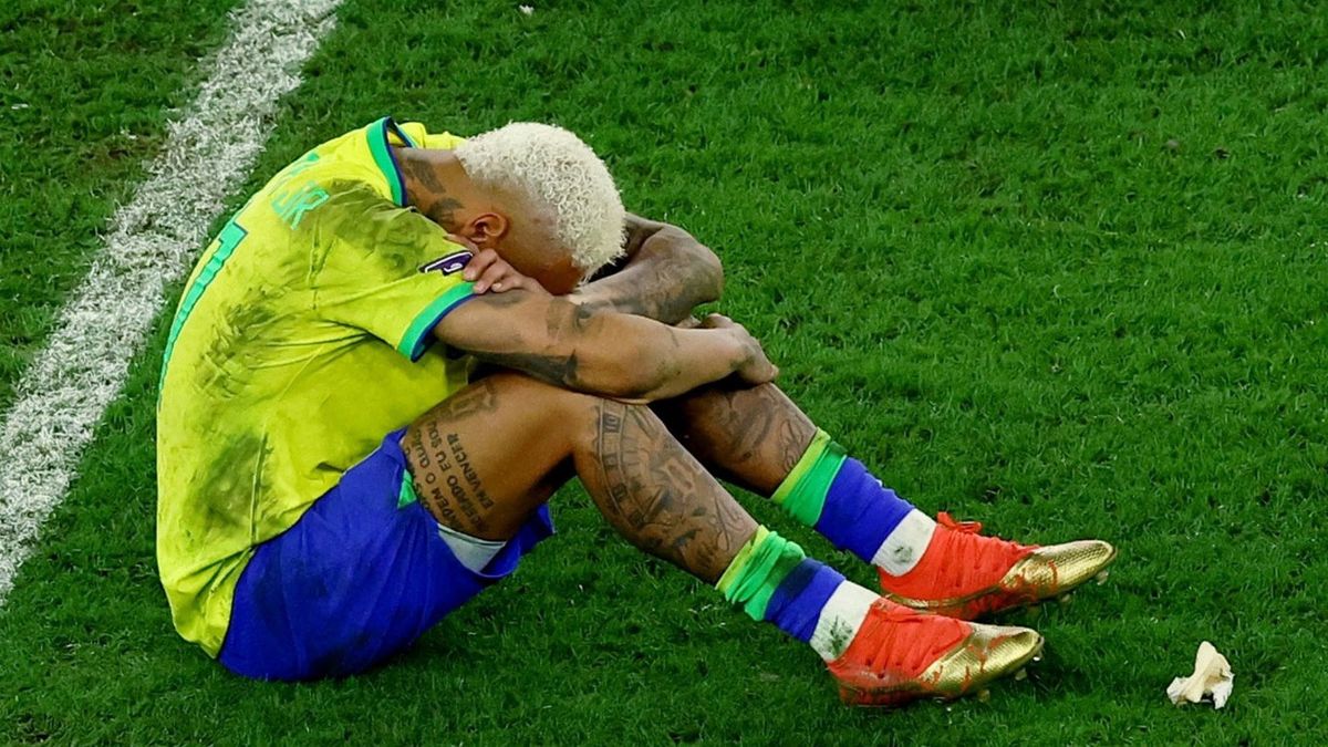 Brasil perdió ante Croacia y quedó eliminada del Mundial Qatar 2022.