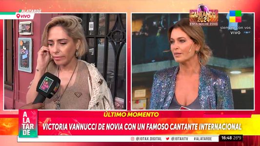 Victoria Vannucci confirmó su romance con un famoso artista internacional