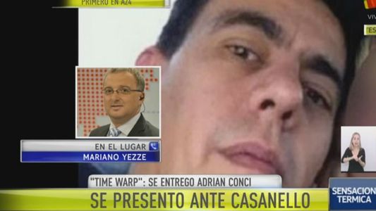 Se entregó Adrián Conci, titular de Dell Producciones