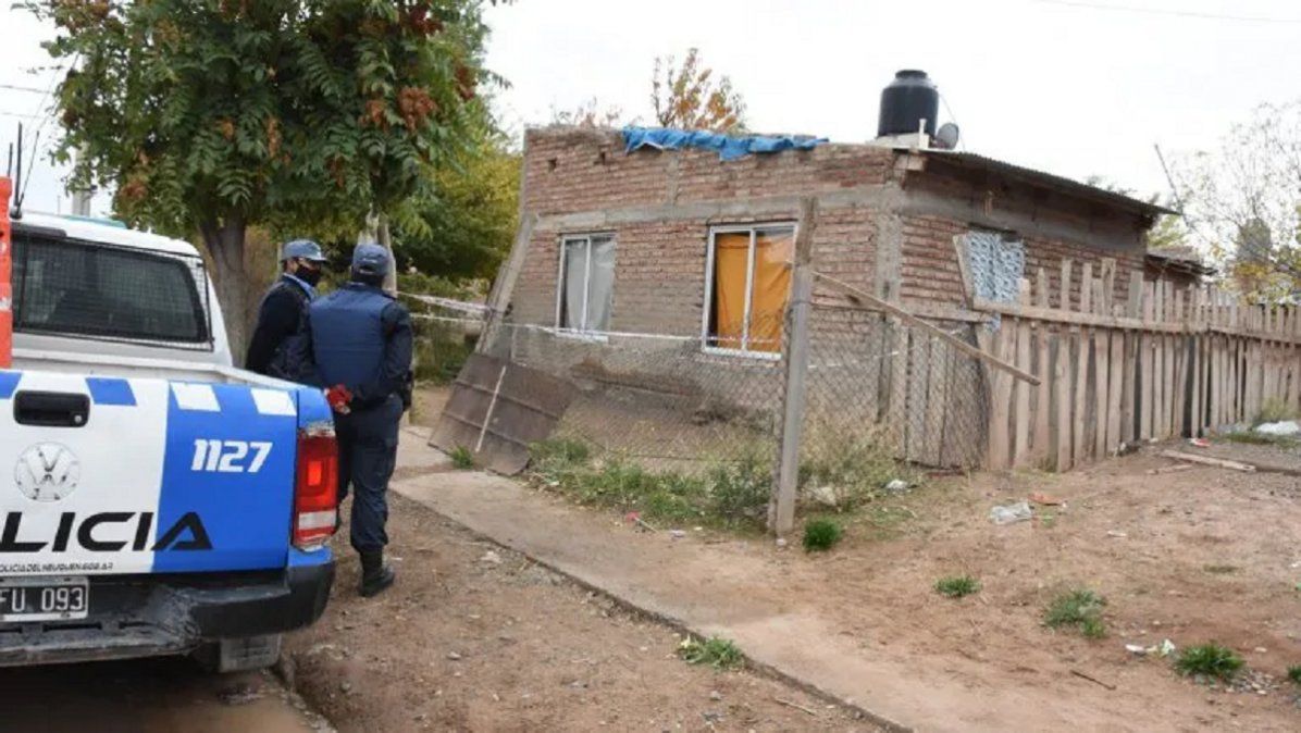 La casa del barrio neuquino de Traun Hue. (Foto: Sebastián Fariña Petersen