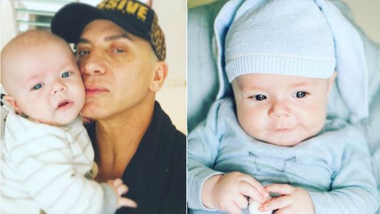 Flavio Mendoza bautizó a Dionisio: Que el amor de Dios te cuide y proteja siempre, te amo hasta el infinito