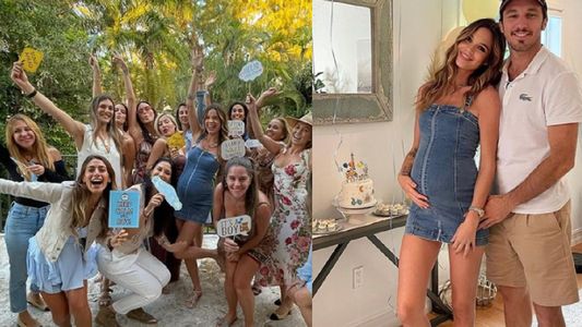 Se conoció el nombre del bebé que esperan Diana Arnopoulos y Pico Mónaco