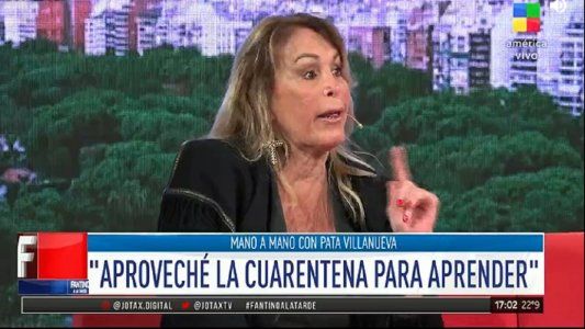 Pata Villanueva: Aproveché la cuarentena para aprender: terminé mi libro y estudio alemán