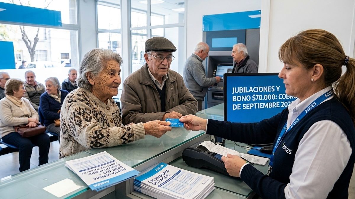 ANSES confirmó el monto de la jubilación mínima de septiembre (Foto: A24.com).