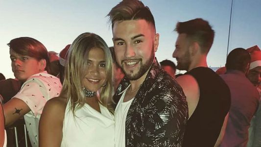 Martín Casar acompañado de una rubia a poco de separarse de Morena Rial