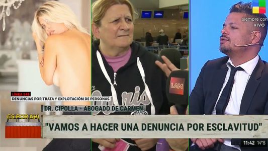 Carmen denuncia a Wanda Nara y Mauro Icardi por esclavitud