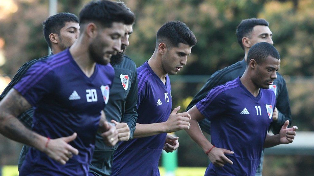 Gallardo prepara cinco cambios para el decisivo partido de River contra Cruzeiro en Belo Horizonte