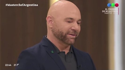 Por qué Germán Martitegui se emocionó y estuvo al borde de las lágrimas en MasterChef Celebrity