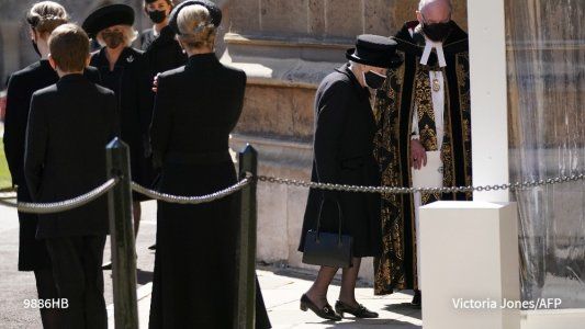 Encabezado por la reina Isabel II, se realizó el funeral del príncipe Felipe, duque de Edimburgo