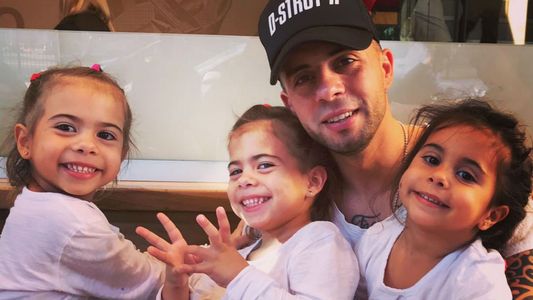 La angustia de Matías Defederico por la distancia con sus hijas: Cuánto tiempo sin vernos y abrazarnos