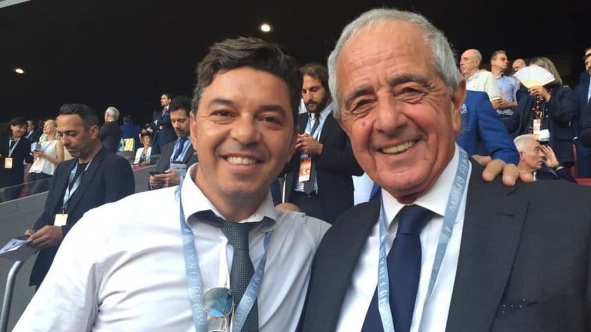 Marcelo Gallardo y Rodolfo D’Onofrio. (Foto: Archivo) 