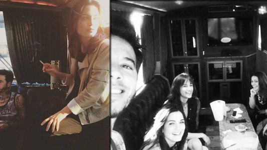 ¡Mirá en qué viajó Sebastián Ortega a ver el recital de Pearl Jam!