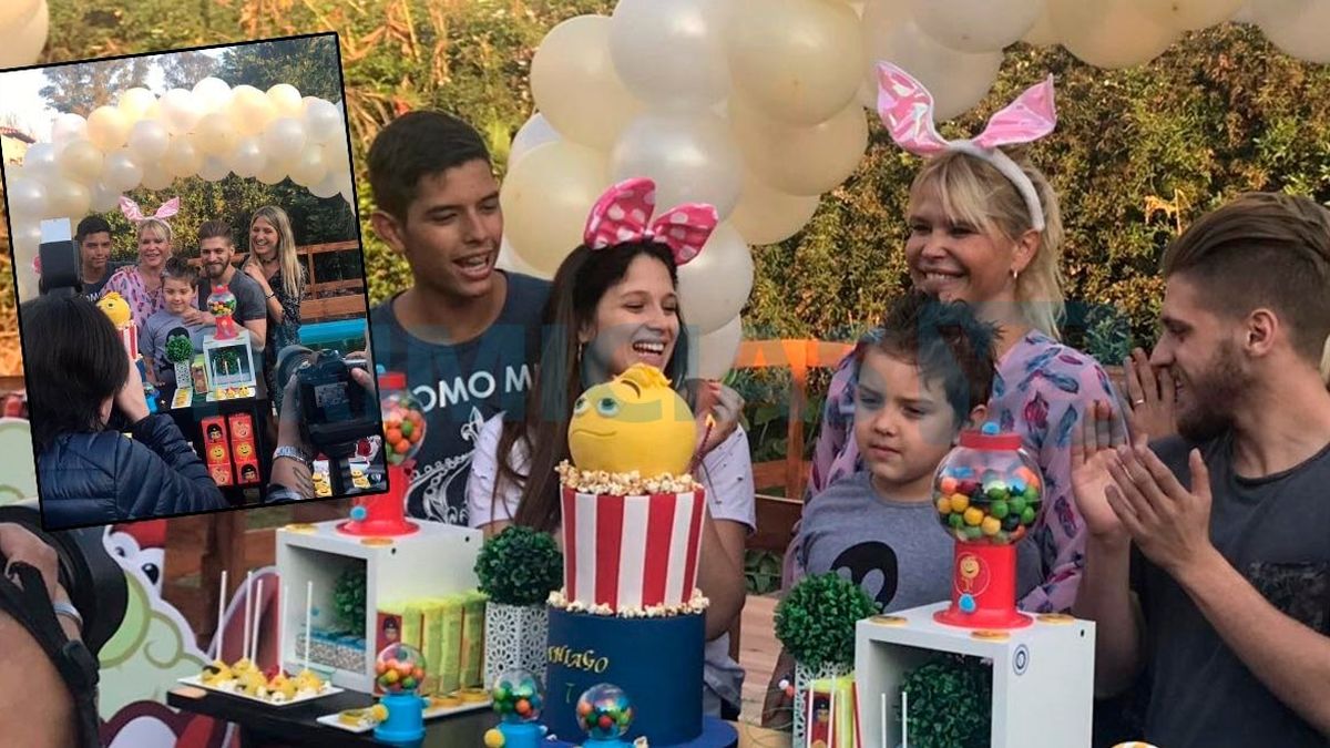 Barbarita y Lucas Rodríguez compartieron el cumple de su hermano Thiago