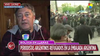 Rolando Graña pasará la noche en la Embajada Argentina en Bolivia y mañana vuelve al país