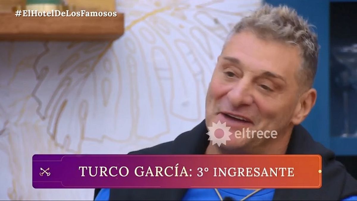 El Turco Garc&iacute;a cerr&oacute; el tercer ingreso a El hotel de los famosos a trav&eacute;s del repechaje del reality.