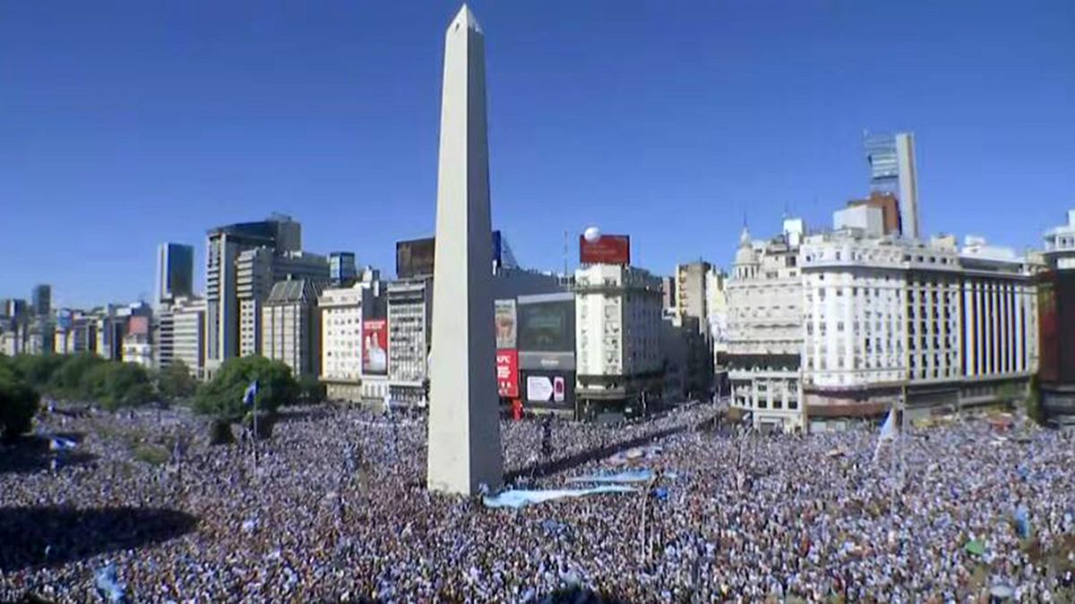 Argentina Campeón Del Mundo Las Postales Que Dejaron Los Festejos En El Obelisco Y En Las 0328