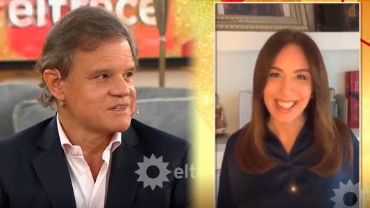 María Eugenia Vidal sorprendió a Quique Sacco: Estoy feliz de compartir la vida juntos