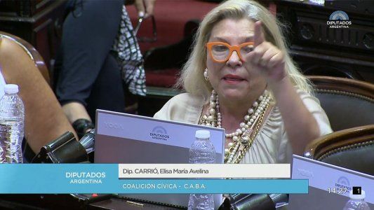 Pese a que confundió a Guzmán con Kulfas, Carrió pidió dar un respaldo a los negociadores en Washington