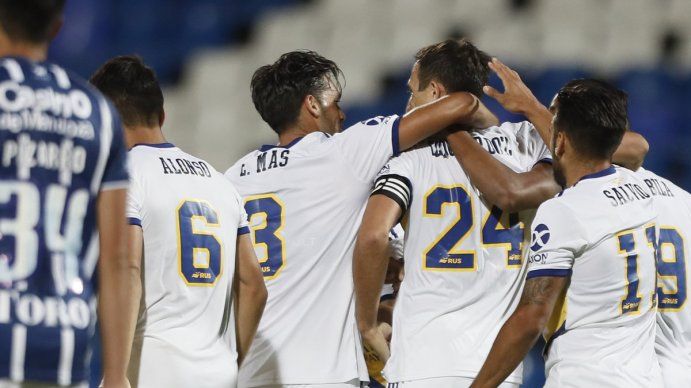 Boca sigue dulce y goleó 4-1 a Godoy Cruz en Mendoza en el inicio de la Copa de la Superliga