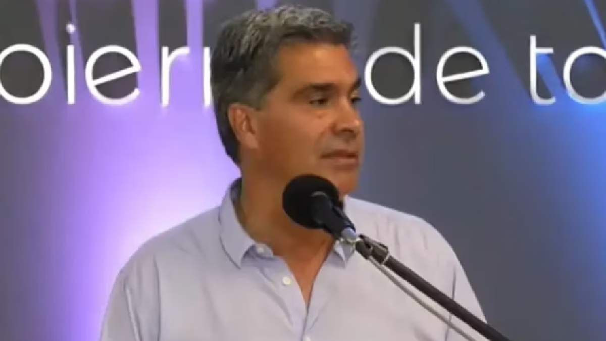Jorge Capitanich reconoció el triunfo de Zdero: Le deseo lo mejor en su gestión. (Foto: captura)