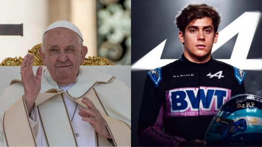 El sentido mensaje de Franco Colapinto tras la muerte del Papa Francisco: Nos recordó...