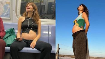 calu rivero compartio imagenes de la nueva habitacion para su bebe: en las nubes