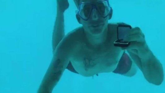 Le propuso matrimonio a su novia bajo el agua y murió ahogado: el video previo a la tragedia