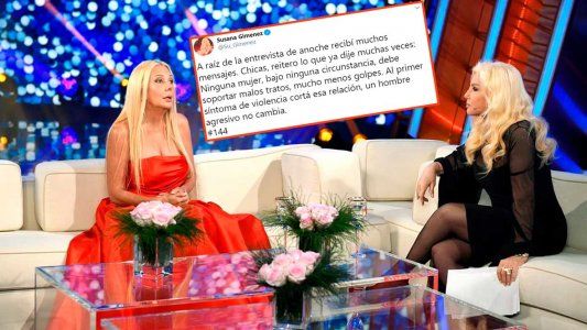 La reflexión de Susana Giménez tras la entrevista con Mariana Nannis: “Ninguna mujer debe soportar malos tratos, mucho menos golpes