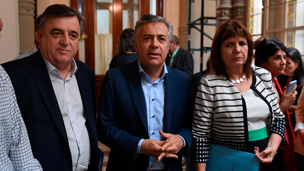 Mario Negri, Alfredo Cornejo y Patricia Bullrich, algunos de los dirigentes opositores que cruzaron a Cristina Kirchner. (Foto: archivo) Mario Negri, Alfredo Cornejo y Patricia Bullrich, algunos de los dirigentes opositores que cruzaron a Cristina Kirchner. (Foto: archivo)