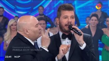 La gastada de Larry de Clay a Marcelo Tinelli por el triunfo de Boca sobre San Lorenzo