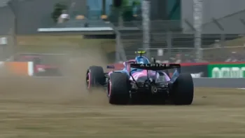 Colapinto tuvo una floja clasificación: se despistó en la Q1 y largará 19° en Silverstone