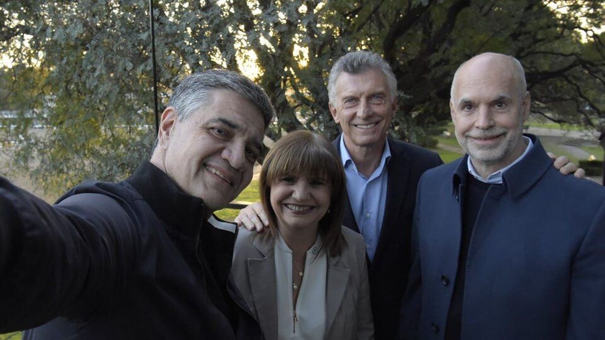 Macri buscó mostrar unidad entre Bullrich y Larreta en el cierre de campaña de Jorge Macri
