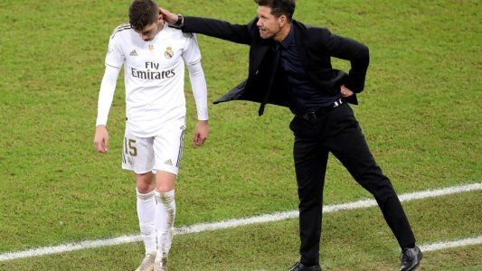 ¿Qué dijo el Cholo Simeone de la patada de Federico Valverde?