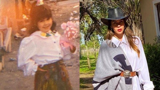 Barby Franco mostró fotos de su infancia en la Villa 21: ¡Era feliz donde vivía!