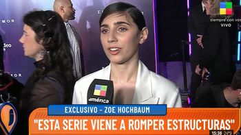 Zoe Hochbaum habló de El fin del amor: Esta serie viene a romper muchas estructuras
