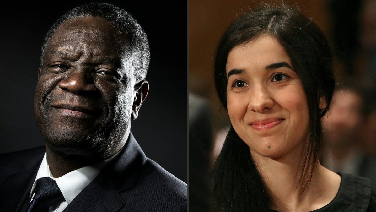 El Nobel de la Paz fue para un médico y una activista por combatir la violencia sexual