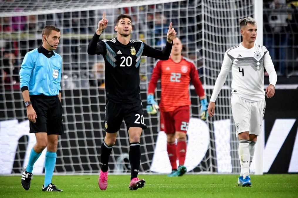 Alario, la figura de Argentina-Alemania: Cada minuto hay que demostrar que queremos estar en la Selección