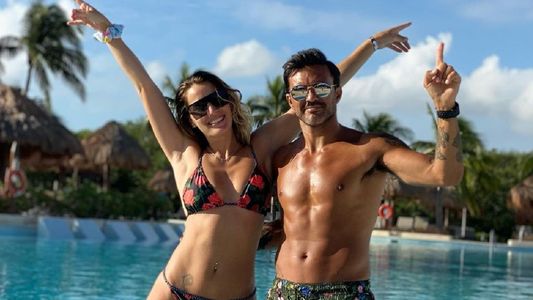 La mini luna de miel de Mica Viciconte y Fabián Cubero en la Riviera Maya: El amor une siempre