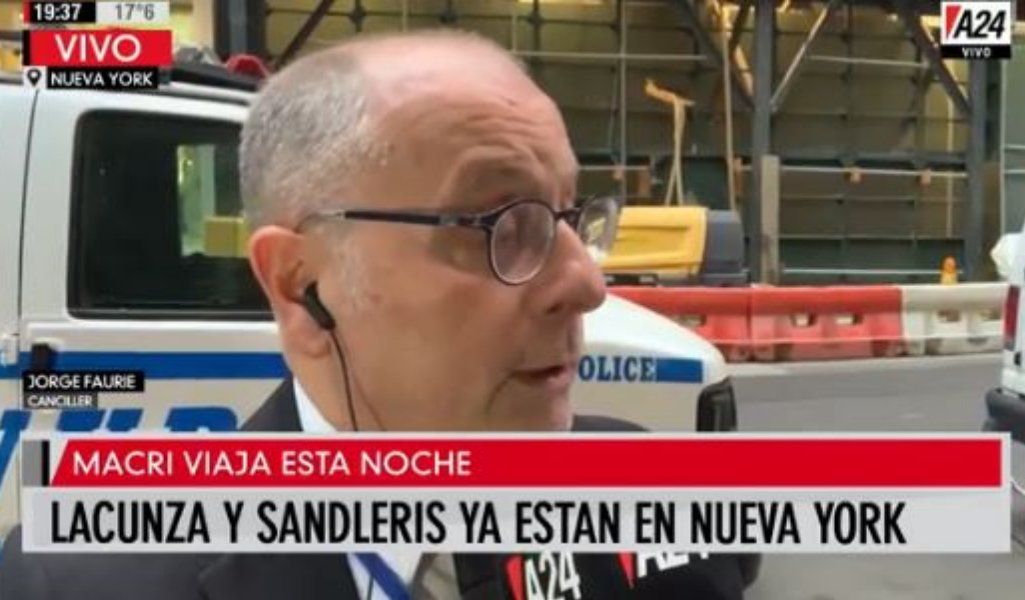 El Canciller adelantó de qué hablará Macri en la ONU y un posible encuentro con Trump