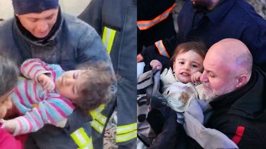 Video | El momento del milagroso rescate de dos gemelos de un año y medio entre los escombros en Turquía