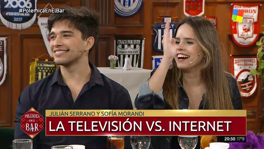 ¿Cómo les fue a Julián Serrano y Sofi Morandi en el cuestionario de Polémica en el Bar?