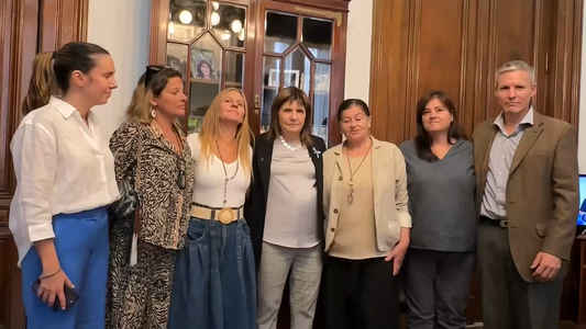 Patricia Bullrich recibió a la familia de Germán Giuliani, el argentino que permanece detenido en Venezuela