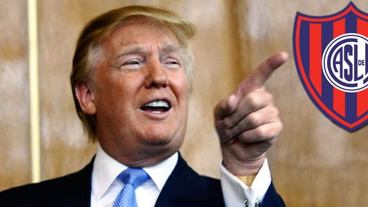 Donald Trump chicaneó a San Lorenzo: “Nunca escuché hablar de ese equipo”